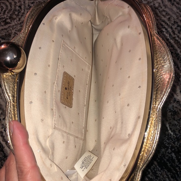 RARE! kate spade Kenessa Peacock Lane Clutch - Picture 10 of 16